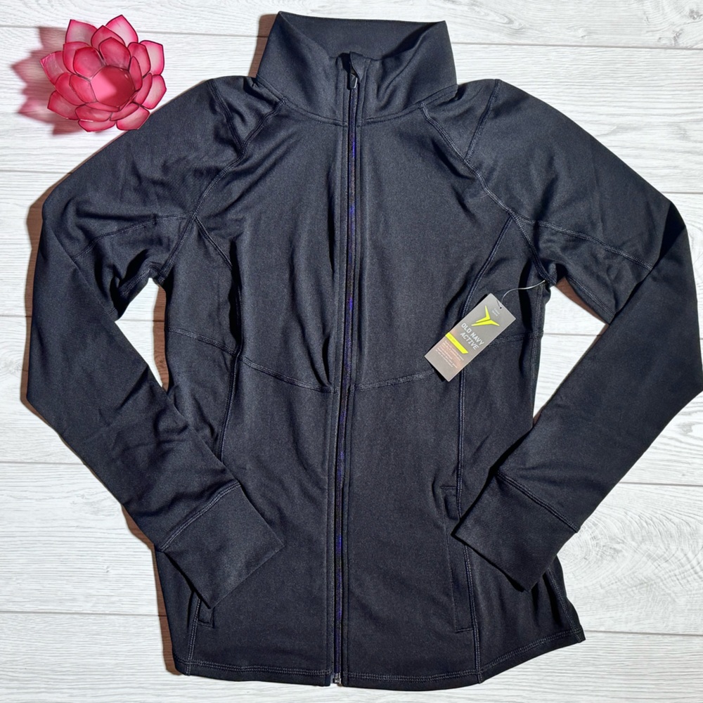 Old Navy NWT Lightweight Active Jacket - Size M -Black